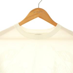 バーバリー BURBERRY コットンプリントTシャツ カットソー S 白 ホワイト /CX ■OS メンズ