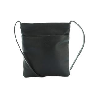 ロエベ LOEWE アナグラム サコッシュ ショルダーバッグ レザー ロゴ型押し ブラック 黒 /MI ■OS ■OH ■SH レディース