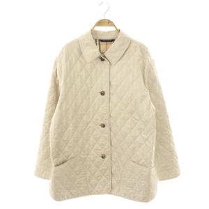 バーバリー BURBERRY キルティングジャケット 中綿 ベージュ /HK ■OS レディース