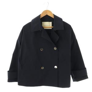 マッキントッシュ MACKINTOSH HUMBIE DOUBLE SHORT ショート コート ダブル 6 ネイビー /HK ■OS ■AD レディース