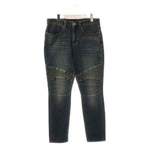アルマーニエクスチェンジ A/X ARMANI EXCHANGE バイカーデニムパンツ 