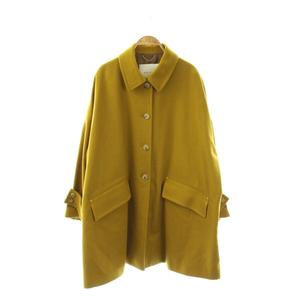 マッキントッシュ MACKINTOSH 23AW HUMBIE ドロップショルダーショートコート ステンカラー 8 マスタード /ES ■OS レディース