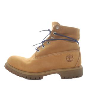 ティンバーランド Timberland 6インチ プレミアム ウォータープルーフ ブーツ ショート 7.5 イエロー /YO32 メンズ