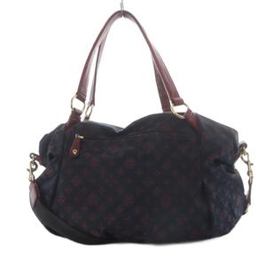 ラシット RUSSET トートバッグ ショルダーバッグ 2way モノグラム 総柄 ナイロン ネイビー ブラウン /YO28 レディース