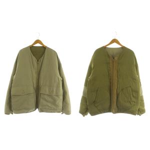 ビズビム VISVIM 25AW IRIS DOWN JKT ダウン ジャケット アウター ジップアップ リバーシブル 4 カーキ カーキベージュ 0125205013022 /NR ■OS ■AD メンズ