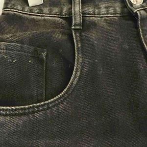 メゾンマルジェラ 1 Maison Margiela 1 23AW S51LA0051 S30743 デニムパンツ ダメージ加工 40 ブラック /HK ■OS ■SH レディース
