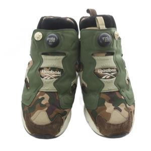 リーボック Reebok InstaPump Fury スニーカー 28cm カーキ 緑 グリーン V69975 /SR メンズ