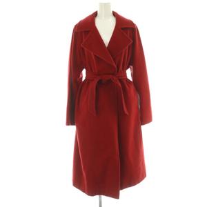 マックスマーラ MAX MARA 白タグ MANUELA マニュエラ アイコンコート チェスター アウター 36 赤101614896 /NR ■OS レディース