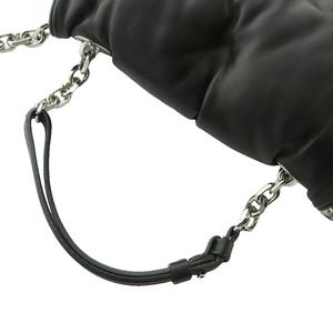メゾンマルジェラ 11 Maison Margiela 11 Glam Slam チェーンショルダーバッグ ソフトレザー フラップ ナンバータグ 黒 SB3WG0041 /MI ■OS レディース
