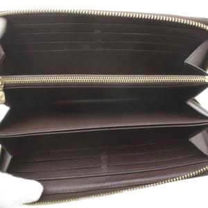 ルイヴィトン LOUIS VUITTON ジッピーウォレット 長財布 ラウンドファスナー 小銭入れ 札入れ 茶色 ブラウン ダミエ 市松模様 総柄 N41661 /RI ■OS ■OH レディース