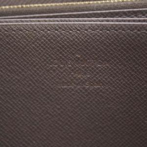 ルイヴィトン LOUIS VUITTON ジッピーウォレット 長財布 ラウンドファスナー 小銭入れ 札入れ 茶色 ブラウン ダミエ 市松模様 総柄 N41661 /RI ■OS ■OH レディース