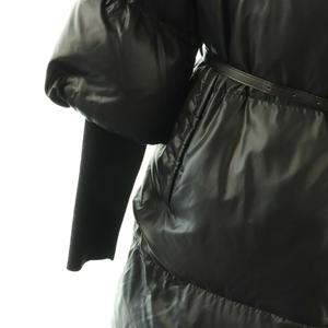 セオリー Theory ダウンコート ジップアップ ロング 2 ブラック /HK ■OS レディース