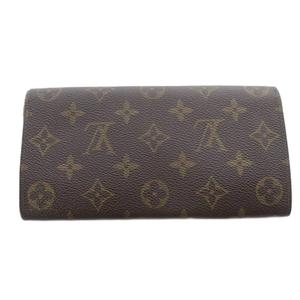 ルイヴィトン LOUIS VUITTON モノグラム ポシェット ポルト モネ クレディ 長財布 茶色 ブラウン M61723 /SR ■OH レディース