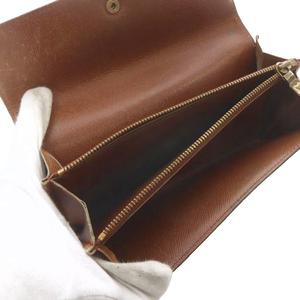 ルイヴィトン LOUIS VUITTON モノグラム ポシェット ポルト モネ クレディ 長財布 茶色 ブラウン M61723 /SR ■OH レディース