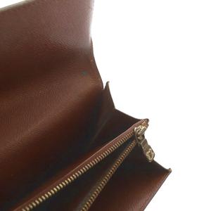 ルイヴィトン LOUIS VUITTON モノグラム ポシェット ポルト モネ クレディ 長財布 茶色 ブラウン M61723 /SR ■OH レディース