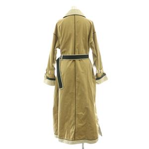 未使用品 アメリヴィンテージ Ameri VINTAGE シームトレンチコート ロング F ベージュ /MY ■OS レディース