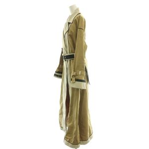 未使用品 アメリヴィンテージ Ameri VINTAGE シームトレンチコート ロング F ベージュ /MY ■OS レディース