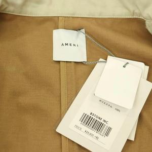 未使用品 アメリヴィンテージ Ameri VINTAGE シームトレンチコート ロング F ベージュ /MY ■OS レディース