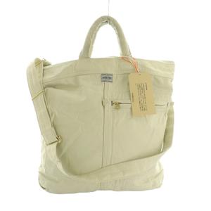 ポーター PORTER 吉田カバン MILE 2WAY HELMETBAG ヘルメットバッグ ハンドバッグ ショルダーバッグ ライトアイボリー 754-15113 /MI ■OS ユニセックス メンズ レディース