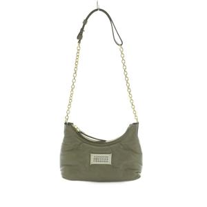 メゾンマルジェラ 11 Maison Margiela 11 Glam Slam チェーンショルダーバッグ ハンドバッグ レザー 羊革 グレージュ SB1WG0021 P4300 T2325 /MI ■OS レディース