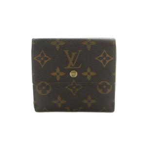 ルイヴィトン LOUIS VUITTON ポルトフォイユエリーズ 財布 二つ折り 小銭入れ モノグラム柄 茶 M61654 /MI ■OS ■OH レディース