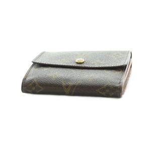 ルイヴィトン LOUIS VUITTON ポルトフォイユエリーズ 財布 二つ折り 小銭入れ モノグラム柄 茶 M61654 /MI ■OS ■OH レディース