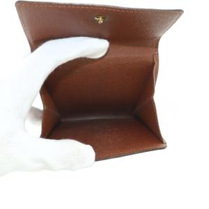 ルイヴィトン LOUIS VUITTON ポルトフォイユエリーズ 財布 二つ折り 小銭入れ モノグラム柄 茶 M61654 /MI ■OS ■OH レディース