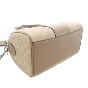 コーチ COACH シグネチャー 2way ボストンバッグ ショルダーバッグ ベージュ CW376 /SR レディース