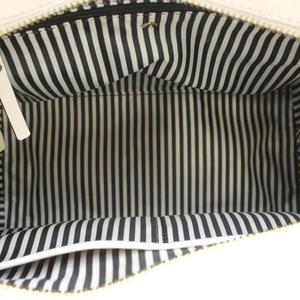 ケイトスペード KATE SPADE 2WAYバッグ ハンド ショルダー 白 ホワイト パンチング加工 トップハンドル /RI ■OS レディース