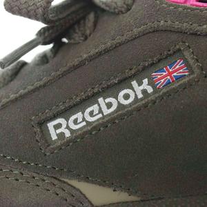 リーボック Reebok CLUB C BULC スニーカー シューズ 24.5cm カーキ ピンク ローカット レースアップ 切り替えデザイン /RI ■OS レディース