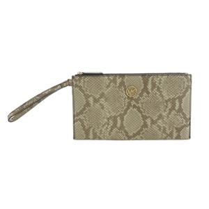 マイケルコース MICHAEL KORS クラッチバッグ セカンドバッグ パイソン柄 モカベージュ /MI ■OS レディース