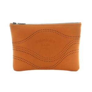 エルメス HERMES トゥルース フラット MM ネオバン ポーチ パンチング加工 茶 /MI ■OS ■OH レディース