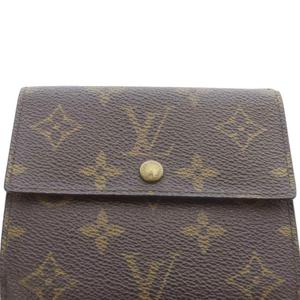 ルイヴィトン LOUIS VUITTON MALLETIER モノグラム Wホック財布 茶色 ブラウン /SR ■SH ■OH レディース