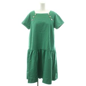 ロージーモンスター RosyMonster ワンピース M 緑 グリーン ひざ丈 /AZ レディース