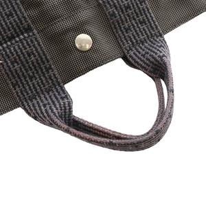 エルメス HERMES エールライン PM キャンバストートバッグ ハンド グレー /SS ■OS ■OH レディース