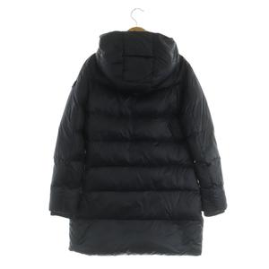 ディーゼル DIESEL ナイロンダウンコート ロング フード S ネイビー /MY ■OS レディース