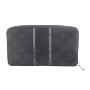 ルイヴィトン LOUIS VUITTON モノグラム エクリプス フラッシュ ジッピー オーガナイザー 長財布 グレー M64645 /SR ■OH メンズ
