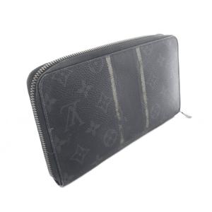 ルイヴィトン LOUIS VUITTON モノグラム エクリプス フラッシュ ジッピー オーガナイザー 長財布 グレー M64645 /SR ■OH メンズ