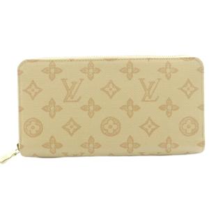 ルイヴィトン LOUIS VUITTON モノグラム ジッピーウォレット キャンバス 長財布 ロング ラウンドファスナー ロゴ 総柄 ベージュ M27685 /BB ■OH メンズ