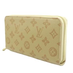 ルイヴィトン LOUIS VUITTON モノグラム ジッピーウォレット キャンバス 長財布 ロング ラウンドファスナー ロゴ 総柄 ベージュ M27685 /BB ■OH メンズ