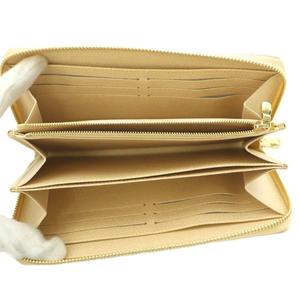 ルイヴィトン LOUIS VUITTON モノグラム ジッピーウォレット キャンバス 長財布 ロング ラウンドファスナー ロゴ 総柄 ベージュ M27685 /BB ■OH メンズ