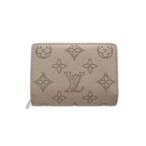 ルイヴィトン LOUIS VUITTON ポルトフォイユ クレア マヒナ ガレ 二つ折り財布 ベージュ モノグラム柄 M80817 /RI ■OS ■OH レディース