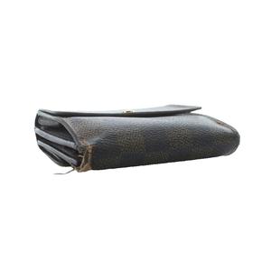 ルイヴィトン LOUIS VUITTON 財布 三つ折り 小銭入れ 札入れ ダミエ ポルトモネ・ビエ・カルトクレデ  茶色 ブラウン N61652 /RI ■OS ■OH メンズ レディース