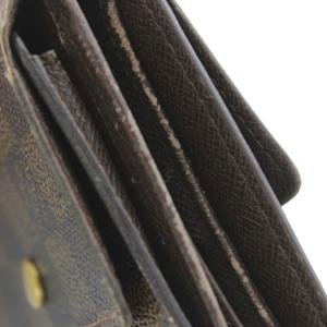 ルイヴィトン LOUIS VUITTON 財布 三つ折り 小銭入れ 札入れ ダミエ ポルトモネ・ビエ・カルトクレデ  茶色 ブラウン N61652 /RI ■OS ■OH メンズ レディース