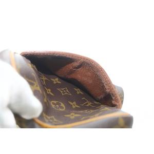 ルイヴィトン LOUIS VUITTON モノグラム ダヌーブ ショルダーバッグ ワンショルダー ブラウン M45266 /YO28 ■OH メンズ レディース
