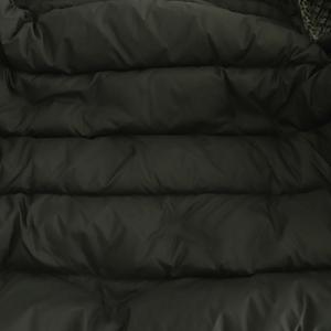 バーク Bark ダウンニットダッフルコート アウター M グレー 黒 ブラック /CX ■OS ■SH レディース