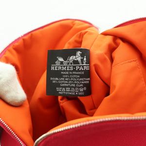 エルメス HERMES ボリード MM ポーチ 小物入れ キャンバス ピンク /SS ■OS ■OH レディース