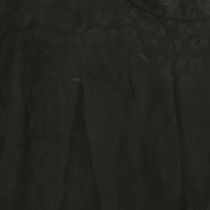 ルイヴィトン LOUIS VUITTON 半袖 ワンピース ひざ丈 総柄 38 黒 ブラック /HS ■OS レディース