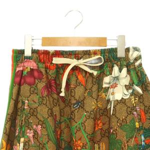 グッチ GUCCI GG ニューフローラ ロングスカート Aラインスカート M マルチカラー 609954 /DF ■OS レディース