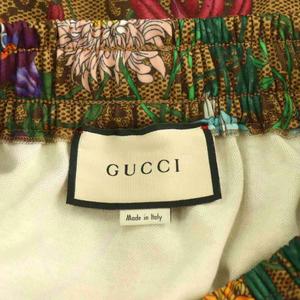 グッチ GUCCI GG ニューフローラ ロングスカート Aラインスカート M マルチカラー 609954 /DF ■OS レディース